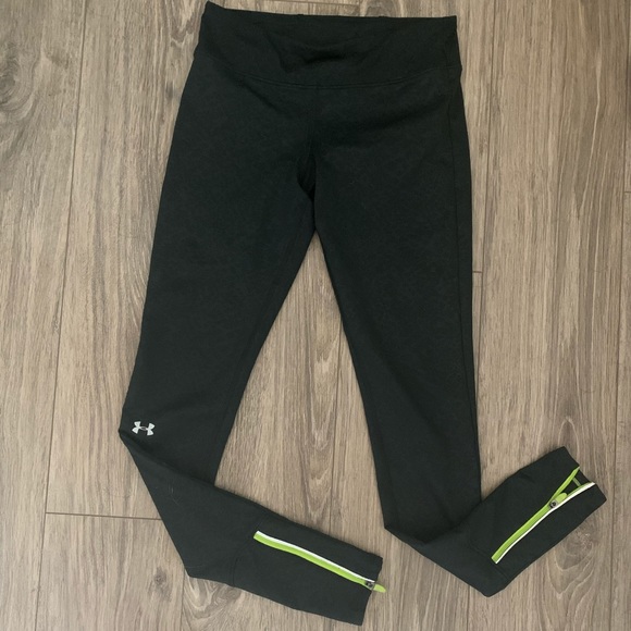 Under Armour Pants - Under Armour Cold Weather Black Leggings XS